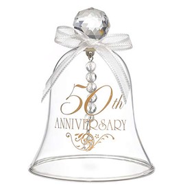 Hortense B. Hewitt Accessories 50th Anniversary Glass Bell