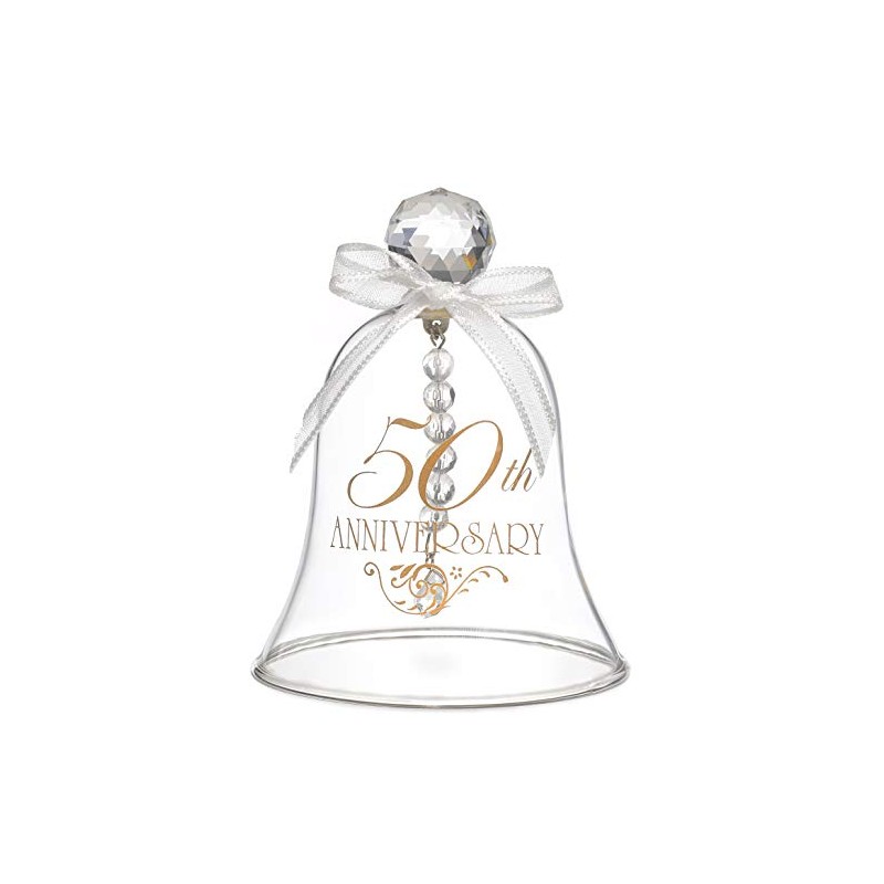 Hortense B. Hewitt Accessories 50th Anniversary Glass Bell