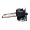 Nozzle Hot End Kit, Removable Steel Nozzle, Brass Heating Block