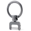 KeyUnity KA36M Titanium Side Print Keychain, Minimalist Split Key Chain