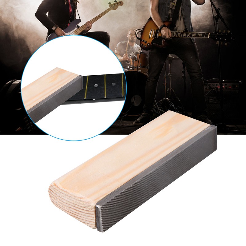 17cm Fret Sanding Leveling File Luthier Tool for Guitar Bass