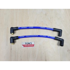 Ton's Performance 10mm Ton's Performance Harley Davidson FXR 82-00 Ignition Spark Plug Wires Blue