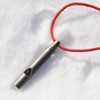 Lixada Titanium Emergency Whistle Ultralight Sports Coach Referee Whistles with