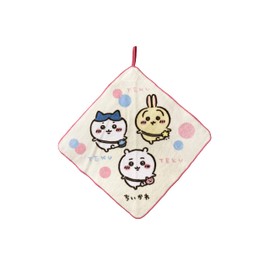 Marushin 0775013000 Loop Towel, Chiikawa, Teku, Character, Kindergarten, Elementary School, Girls