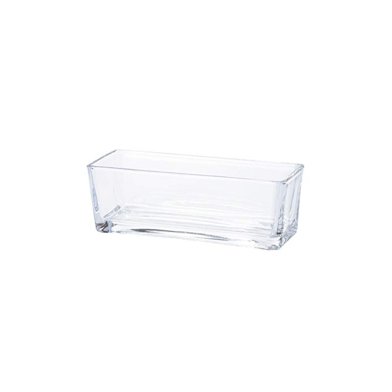Tokyodo GL005891-zzz Vase, Square Wide, 7.9 x 2.8 inches (20