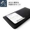 [Boosters] Long Passport Case, Travel Case, Passport Cover, Boosters Leather,
