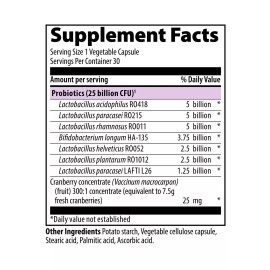 Vibrant Health U.T. Biotic 30 Vegetable Capsules