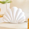 Lfsaaj White Seashell Throw Pillows, Shell Shaped Throw Pillows, 13