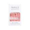 24 Pcs Christmas Press on Nails Medium Square - ZIFANHU