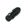 REAN Neutrik RA3FT-B 3-Pin XLR to Mini XLR Stable Audio