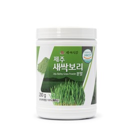 Baekse Food Jeju Barley Sprout Powder 100% 200g container SOD enzyme dietary fiber 200g x 3+1 container / 백세식품 제주산 새싹보리 분말 가루 100% 200g 통 SOD효소 식이섬유 200g x 3+1통