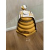 Mini Honey Pot Ceramic Jar And Wood Dipper Joie MSC