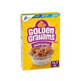 General Mills 〽️ New Exclusive Golden Grahams Breakfast Cracker Whole Grain Cereal 11.7oz