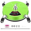LidoDola 16'' Pressure Washer Surface Cleaner with 4 Wheels -