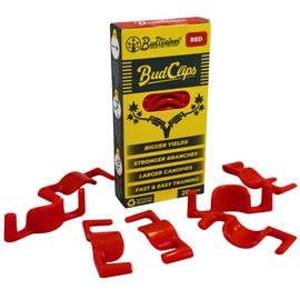 BudTrainer BudClips for Optimal Plant Growth | 20pk | Universal Size LST Clips | Durable Plant Support Clips to Bend or Interlock Stems for Abundant Harvest | Gardening at Any Growth Stage | Reusable