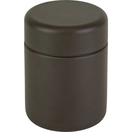 Wahei Freiz RH-1595 Lunch Lunch Soup Jar, 13.5 fl oz (400 ml), Dark Brown, Thermal, Cold Insulated, Vacuum Insulated, Kihonno