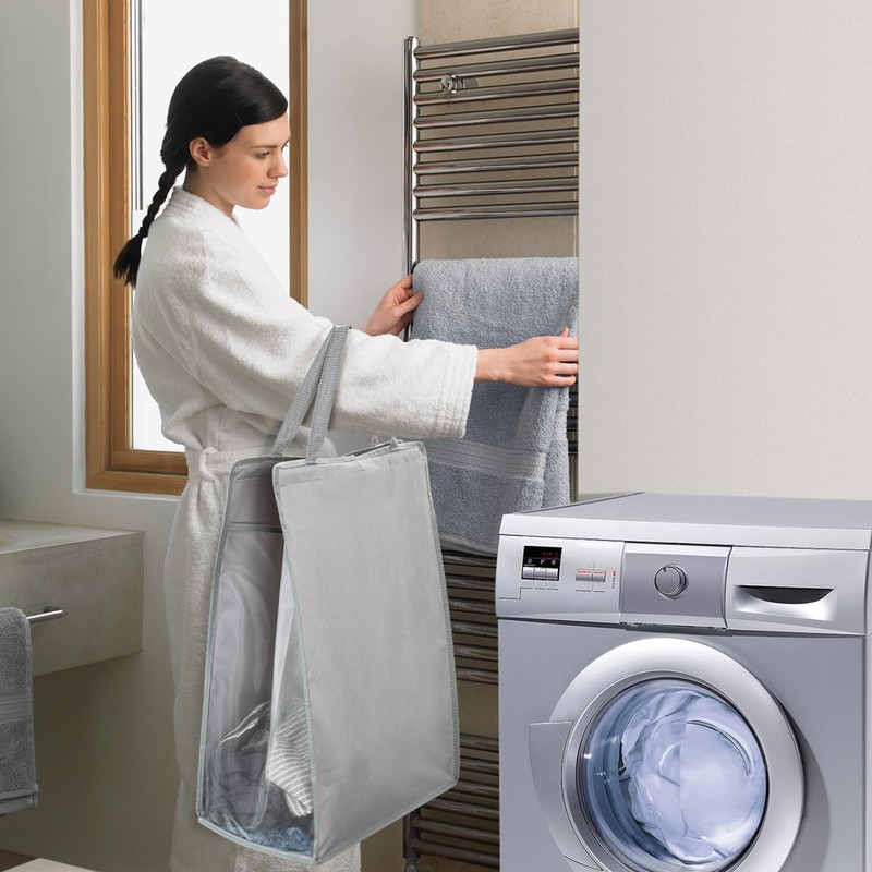 Fentec Hanging Laundry Hamper, Hanging Laundry Basket, Slim Laundry Hamper
