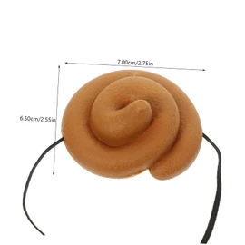 BESPORTBLE 3Pcs Poop Hat for Party Funny Beanie Headgear for Carnival Cosplay and Prank Activities Lightweight Novelty Hats for Celebrations and Events