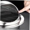 STOBOK Practical Range Hood Exhaust Cap Round Air Vent Cover