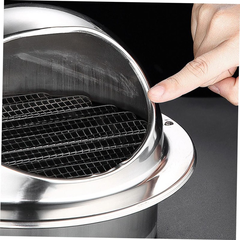 STOBOK Practical Range Hood Exhaust Cap Round Air Vent Cover