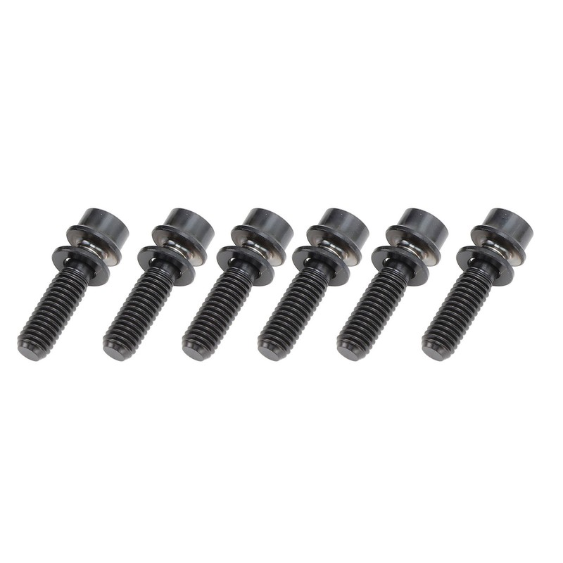 6Pcs Bike Screws Bolts Set Mountain Bicycle Handlebar Stem Ti