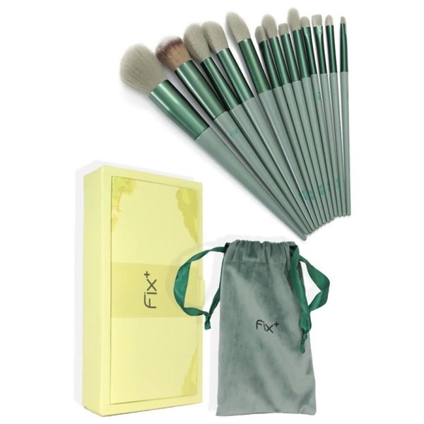 Mobee Fix Profesyonel Yumuşak Makyaj Fırçası Seti 13 Parça Taşıma