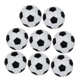 Mikinona 8Pcs Mini Soccer Balls for Table Soccer Durable Replacement Balls for Foosball Tables Compatible with Various Brands for Skill Development and Fun