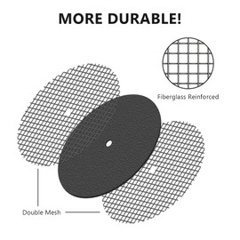 YGFRSTO 50 Pcs Metal Cutting Discs 1-1/2'' Fiberglass Reinforced Cut Off Wheels with Four 1/8 Rotary Tool Mandrels for Metal Cutting Discs (1-1/2'')