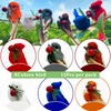 LWINGFLYER 12 PCS Artificial Birds Clip Ornaments Feathered Birds with