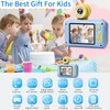 Kids Camera,2.4in IPS Screen Digital Camera,180°Flip Lens Camera,Children Selfie Camera
