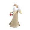 Enesco Foundations Expressions Always Near Cardinal Rememberance Angel Figurine, 7.5