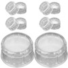 IMIKEYA 10pcs Cocktail Shaker Lid - Caps of Plastic Shaker