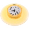 Ipetboom Suction Cup Clock Silent Shower Clock for Bathroom for