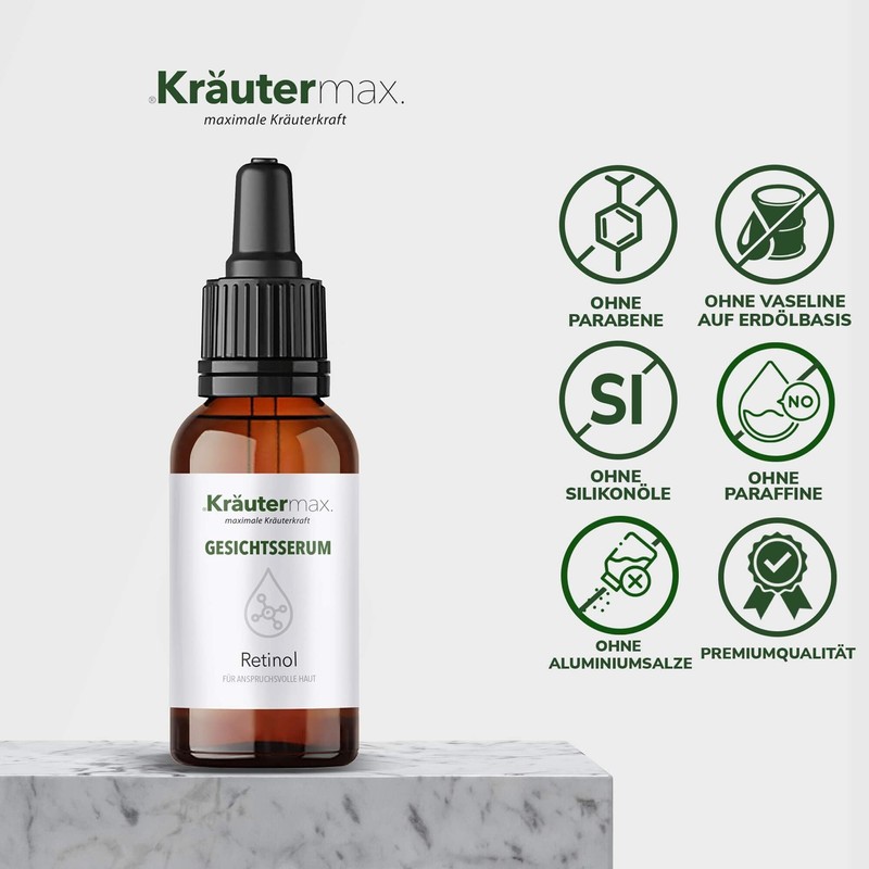 Kräutermax Retinol Serum 1 x 30 ml