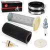 Air Filter Guide End Cap Kit Spark Plug Intake Manifold