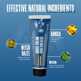 ZAX'S ORIGINAL Bruise Cream - Arnica and Witch Hazel Blend, Gentle on Skin, Plant-Based Ingredients for Skin Care - 28g