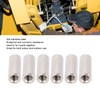 20 Pcs Round Connector Nut M6x1.0 10 L25mm Rod Coupling