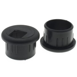 1 Inch(25mm) Desk Grommet 2 Pcs Plastic Cable Hole Cover Cable Cord Grommet to Arrange Wires & Cords Through Computer Table/Countertops