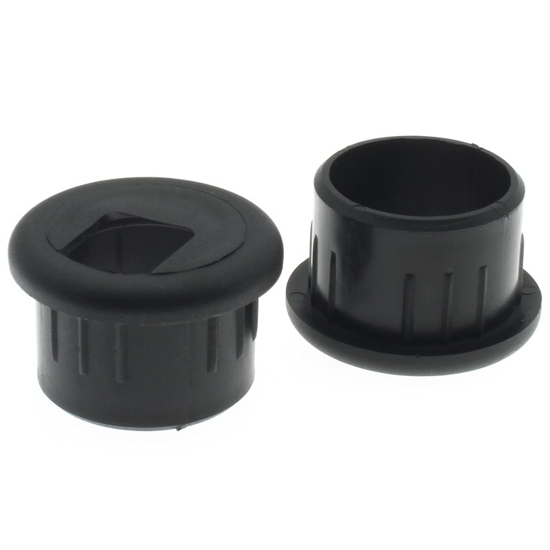 1 Inch(25mm) Desk Grommet 2 Pcs Plastic Cable Hole Cover