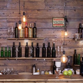 Metal Bar Signs Tin Plaque Vintage Style - Ideal Accessories for Home Bar Pub Shed Man Cave Gift - 3 Sizes Warning 2