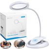 eSynic Desktop Magnifying Glass with Light-Rechargeable 800mAh LED Magnifier –