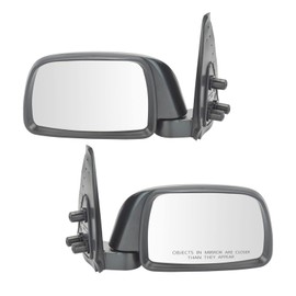 Folding Manual Side View Mirrors Pair Set for 95-99 Tacoma Pickup Truck