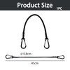 Golf Trolley Bag Strap 450mm Golf Trolley Straps with Clips