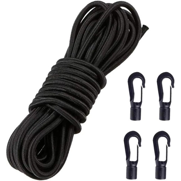 GEUNTECH 1/4" X 10' Elastic Bungee Shock Cord - Kayak