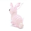 Sansukjai Rabbit Tiny Micro Figurines Hand Blown Glass Art Animals