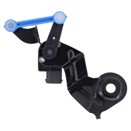 Level sensor with linkage, headlight range adjustment, headlight, air suspension, xenon, height sensor, level sensor, rear axle, for A4, B7, Avant, A4, B6, 8E, Exeo ST