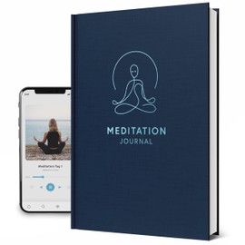 Meditation Journal MEDITATION JOURNAL | Achtsamkeits-Tagebuch mit 116 Audio Meditationen | Journal für Dankbarkeit & Entspannung | Mindlook & Koala Mind