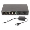 SFP Fiber Switch 6 Ports 10 100 1000M Self Adaptive