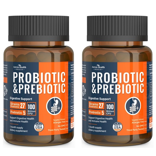 Anven Health 100 Billion Probiotics for Men and Women 27