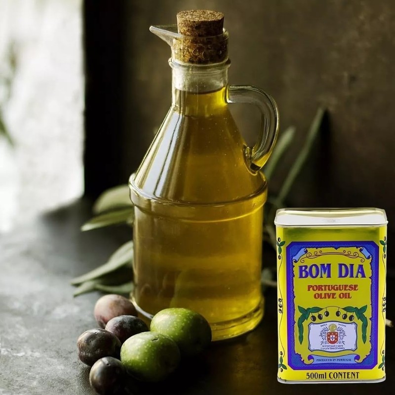 Bom Dia Olive Oil Azeite Oliva Portugues Can 500Ml Acidez